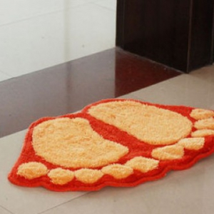 Foot Print Design Floor Mat