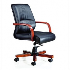  Genuine leather Swivel chair