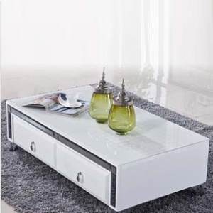 Tempered glass coffee table