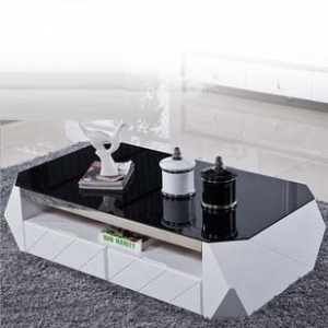 Tempered glass coffee table