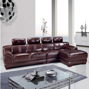 Leather sofa set