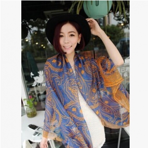 Printed scarf 170*80cm