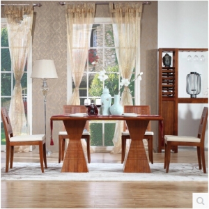 Dining table & four chairs