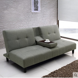 Fabric sofa bed