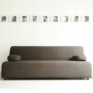 Fabric three-seat sofa 