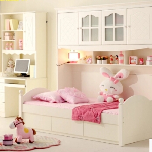 Children bed frame  with storage1.2m