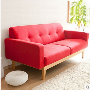 Fabric two-seat sofa 