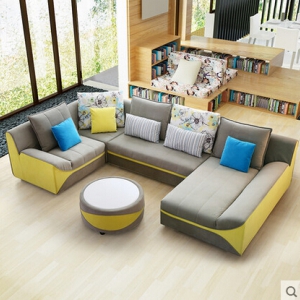 Fabric sofa set