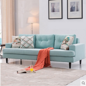 Fabric three-seat sofa 