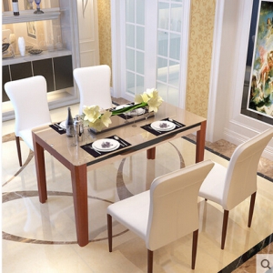 Dining table & four chairs