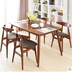 Dining table & four chairs