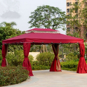 Gazebo with curtains (3*3M)