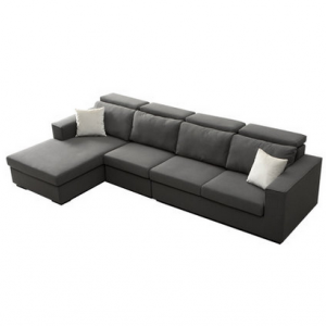 preorder- Fabric three seat sofa +chaise longue