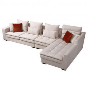 preorder- Fabric three seat sofa +chaise longue