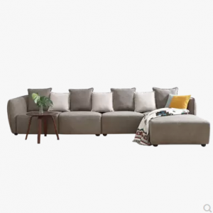 preorder- Fabric three seat sofa +chaise longue