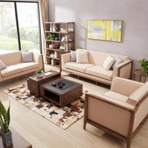 preorder- Fabric three-seat sofa+two-seat sofa+ armchair