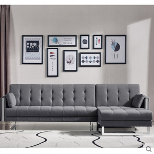 preorder- Fabric three seat sofa +chaise longue