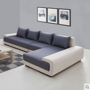 preorder- Fabric three seat sofa +chaise longue