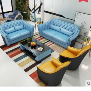 Preorder-Leather three-seat sofa+two-seat sofa+ armchair