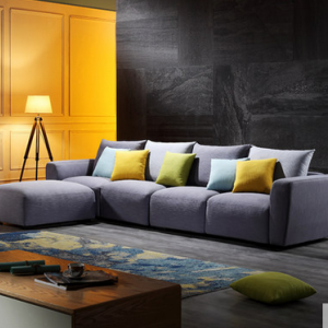 preorder- Fabric three seat sofa +chaise longue