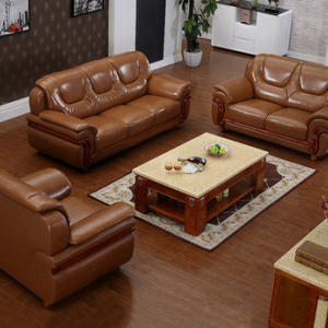 Preorder-Leather three-seat sofa+two-seat sofa +armchair