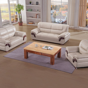 Preorder-Leather three-seat sofa+two-seat sofa +armchair