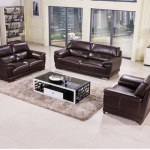 Preorder-Leather three-seat sofa+two-seat sofa +armchair