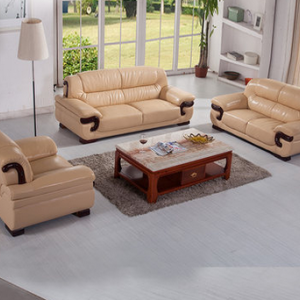 Preorder-Leather three-seat sofa+two-seat sofa +armchair