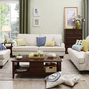 Preorder-Fabric three-seat sofa+two-seat sofa+ armchair