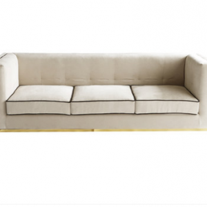 Preorder-Fabric three-seat sofa 