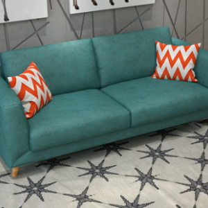 Preorder-Fabric three-seat sofa 