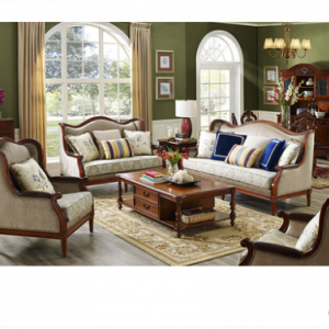 Preorder-Fabric three-seat sofa+two-seat sofa+ armchair