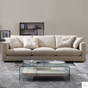 Preorder-Fabric four-seat sofa 