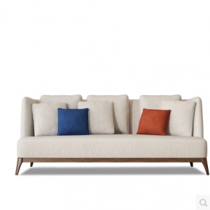 Preorder-Fabric three-seat sofa