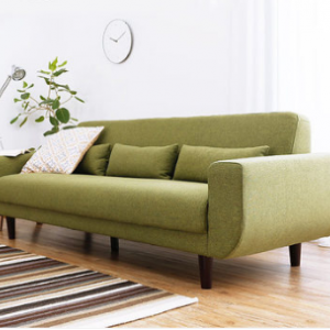 Preorder-Fabric three-seat sofa