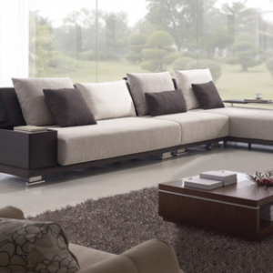 Preorder-Fabric three-seat sofa+ chaise longue