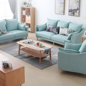 Preorder-Fabric three-seat sofa+two-seat sofa+ armchair