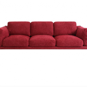 Preorder-Fabric three-seat sofa 