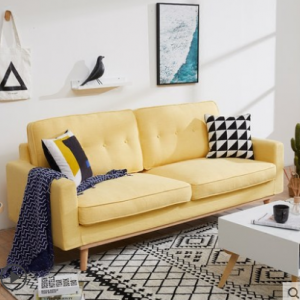 Preorder-Fabric three-seat sofa