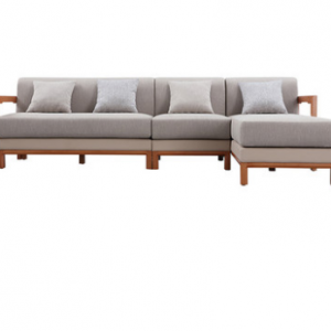 Preorder-Fabric three-seat sofa+ chaise longue