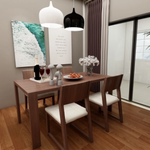 Preorder-Dining table+4 chairs