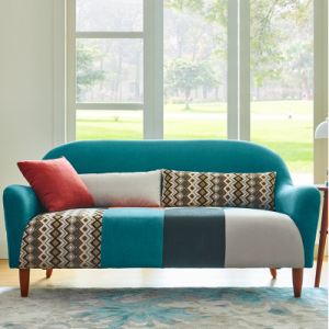 Preorder-Fabric three-seat sofa