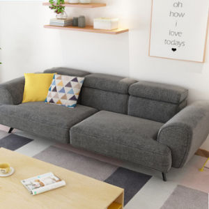 Preorder-Fabric three-seat sofa