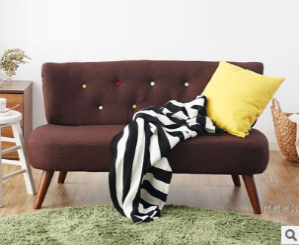 Preorder-Fabric two-seat sofa