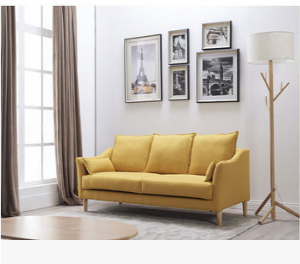 Preorder-Fabric three-seat sofa