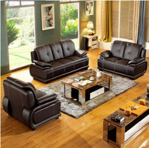 Preorder-Leather three-seat sofa+two-seat sofa+armchair