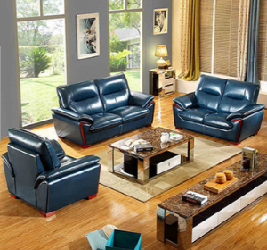 Preorder-Leather three-seat sofa+two-seat sofa+armchair