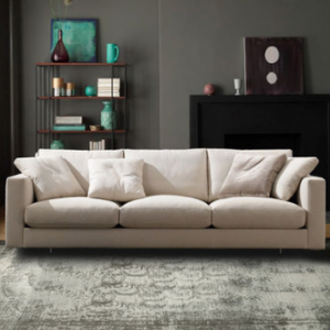 Preorder-Fabric three-seat sofa