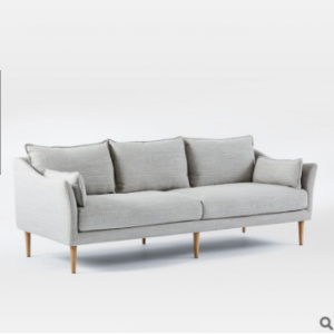 Preorder-Fabric three-seat sofa