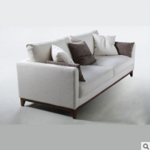 Preorder-Fabric three-seat sofa